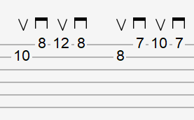 Short Sweep Picking Lick Alternate Picking